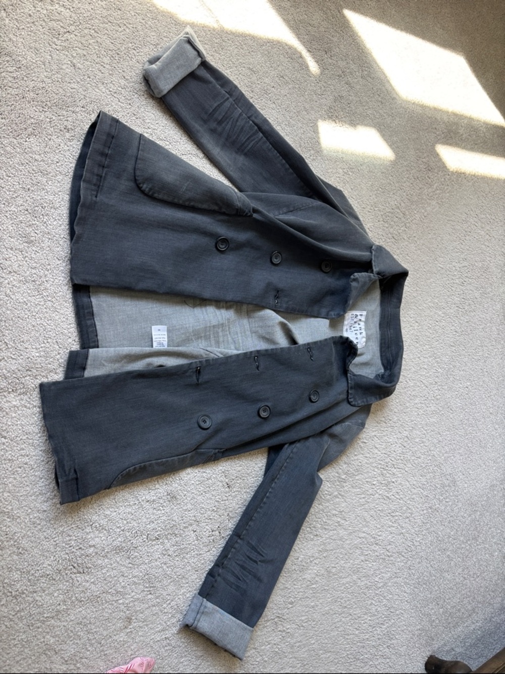 Frank & Eileen Gray Collar Blazer